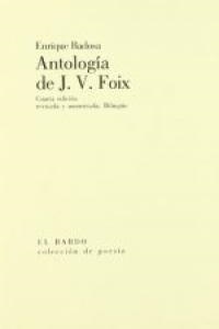 ANTOLOGIA DE J. V. FOIX | 9788482550367 | BADOSA, ENRIQUE