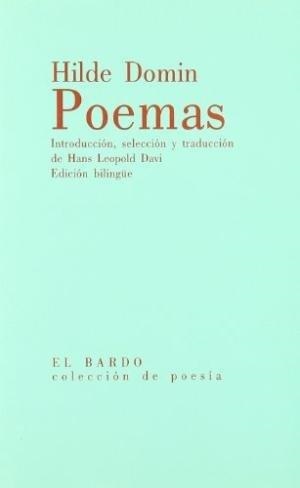 POEMAS HILDE DOMIN | 9788482550497 | DOMIN, HILDE