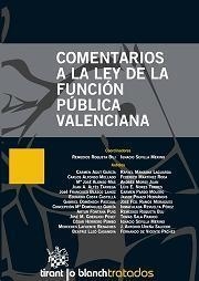 COMENTARIOS A LA LEY DE LA FUNCIÓN PÚBLICA VALENCIANA | 9788490333174