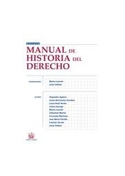 MANUAL DE HISTORIA DEL DERECHO | 9788490332313