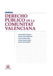 DERECHO PÚBLICO DE LA COMUNITAT VALENCIANA | 9788490048443
