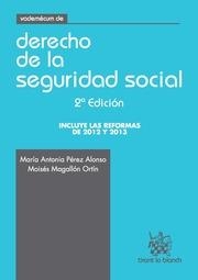 VADEMÉCUM DE DERECHO DE LA SEGURIDAD SOCIAL 2ª ED. 2013 | 9788490334607