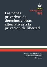 PENAS PRIVATIVAS DE DERECHOS Y OTRAS ALTERNATIVAS A LA PRIVACIÓN DE LIBERTAD, LAS | 9788490339152