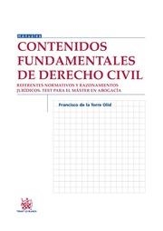 CONTENIDOS FUNDAMENTALES DE DERECHO CIVIL | 9788490536025