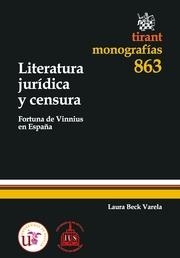 LITERATURA JURÍDICA Y CENSURA | 9788490332641