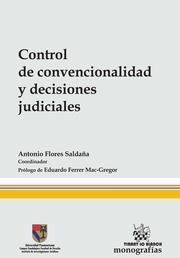 CONTROL DE CONVENCIONALIDAD Y DECISIONES JUDICIALES | 9788490867730 | FLORES SALDAÑA, ANTONIO