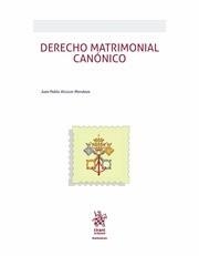DERECHO MATRIMONIAL CANÓNICO | 9788491197560 | ALCOCER MENDOZA, JUAN PABLO