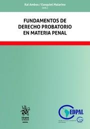 FUNDAMENTOS DE DERECHO PROBATORIO EN MATERIA PENAL | 9788413362502 | AMBOS, KAI