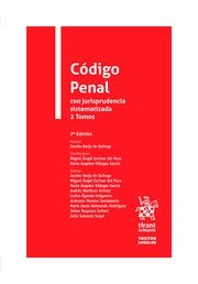 CÓDIGO PENAL CON JURISPRUDENCIA SISTEMATIZADA 2 TOMOS 7ª EDICIÓN 2021 | 9788413970035 | BARJA DE QUIROGA LÓPEZ, JACOBO
