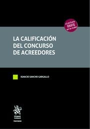 CALIFICACIÓN DEL CONCURSO DE ACREEDORES, LA | 9788413972992 | SANCHO GARGALLO, IGNACIO