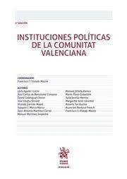 INSTITUCIONES POLÍTICAS DE LA COMUNITAT VALENCIANA 2ª EDICIÓN 2022 | 9788411136969 | MARTÍNEZ CORRAL, JUAN ANTONIO / MARTÍNEZ SOSPEDRA, MANUEL / ORTELLS RAMOS, MANUEL / GARRIDO MAYOL, V