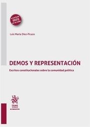 DEMOS Y REPRESENTACIÓN. ESCRITOS CONSTITUCIONALES SOBRE LA COMUNIDAD POLÍTICA | 9788411301336