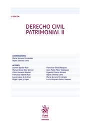 DERECHO CIVIL PATRIMONIAL II 4ª EDICIÓN | 9788411309912 | AGUILAR RUIZ, LEONOR / LÓPEZ Y LÓPEZ, ÁNGEL / OLIVA BLÁZQUEZ, FRANCISCO / CÉSAR HORNERO MÉNDEZ / DÍA