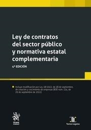 LEY DE CONTRATOS DEL SECTOR PÚBLICO Y NORMATIVA ESTATAL COMPLEMENTARIA 4ª EDICIÓN | 9788411472913 | QUINTANA LÓPEZ, TOMÁS / CASARES MARCOS, ANABELÉN