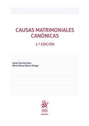 CAUSAS MATRIMONIALES CANÓNICAS 2ª EDICIÓN | 9788411690843 | OLMOS ORTEGA, MARIA ELENA / ESCRIBÁ IVARS, JAVIER