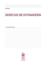 DERECHO DE EXTRANJERÍA 3ª EDICIÓN | 9788411699518 | FERNÁNDEZ PÉREZ, ANA