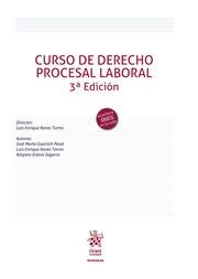 CURSO DE DERECHO PROCESAL LABORAL 3ª EDICIÓN | 9788410715974 | GOERLICH PESET, JOSÉ MARÍA / ESTEVE SEGARRA, AMPARO / NORES TORRES, LUIS ENRIQUE