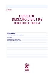 CURSO DE DERECHO CIVIL I BIS DERECHO DE FAMILIA 8ª EDICIÓN | 9788410713994 | SÁNCHEZ CALERO, FRANCISCO JAVIER / RUIZ-RICO RUIZ- MORÓN, JULIA / RODRÍGUEZ MARÍN, CONCEPCIÓN