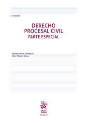DERECHO PROCESAL CIVIL. PARTE ESPECIAL 13ª EDICIÓN | 9788410717213 | MORENO CATENA, VÍCTOR / CORTÉS DOMÍNGUEZ, VALENTÍN