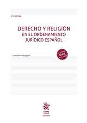 DERECHO Y RELIGIÓN EN EL ORDENAMIENTO JURÍDICO ESPAÑOL 2ª EDICIÓN | 9788410714694 | FERREIRO GALGUERA, JUAN