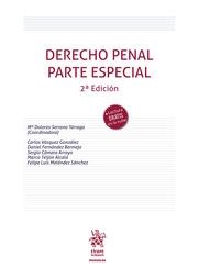 DERECHO PENAL PARTE ESPECIAL 2ª EDICIÓN | 9788410715035 | SERRANO TARRAGA, Mª DOLORES / VÁZQUEZ GÓNZALEZ, CARLOS / FERNÁNDEZ BERMEJO, DANIEL / TEIJÓN ALCALÁ,