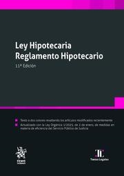 LEY HIPOTECARIA. REGLAMENTO HIPOTECARIO 11ª EDICIÓN | 9788410957299 | BLASCO GASCÓ, FRANCISCO DE PAULA