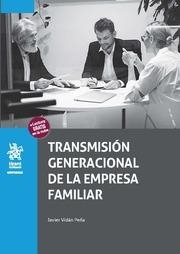 TRANSMISIÓN GENERACIONAL DE LA EMPRESA FAMILIAR | 9788410951082 | VIDÁN PEÑA, JAVIER