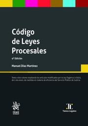 CÓDIGO DE LEYES PROCESALES 4ª EDICIÓN | 9788410958593 | DÍAZ MARTÍNEZ, MANUEL