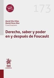 DERECHO, SABER Y PODER EN Y DESPUÉS DE FOUCAULT | 9788410712898