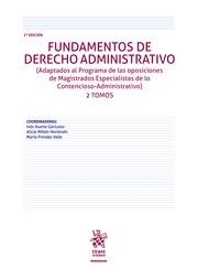 FUNDAMENTOS DE DERECHO ADMINISTRATIVO 2ª ED 2 TOMOS | 9788410955325 | PAREJO ALFONSO, LUCIANO / ARANA GARCIA, ESTANISLAO / CARBONELL PORRAS, ELOÍSA / ROMERO REY, CARLOS