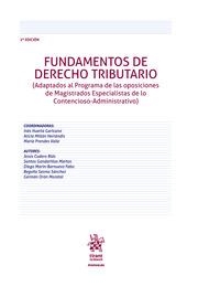 FUNDAMENTOS DE DERECHO TRIBUTARIO 2ª EDICIÓN (ADAPTADOS AL PROGRAMA DE LAS OPOSICIONES | 9788410955349 | SESMA SÁNCHEZ, BEGOÑA / ORÓN MORATAL, GERMÁN / MARÍN-BARNUEVO FABO, DIEGO / CUDERO BLAS, JESÚS / PRE