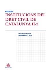 INSTITUCIONS DEL DRET CIVIL DE CATALUNYA II-2 | 9788490535929