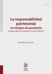 RESPONSABILIDAD PATRIMONIAL EN TIEMPOS DE PANDEMIA, LA | 9788413783840 | BLANQUER CRIADO, DAVID