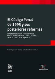 CÓDIGO PENAL DE 1995 Y SUS POSTERIORES REFORMAS 12ª EDICIÓN ACTUALIZADA, EL | 9788411975063 | ALTÉS MARTÍ, MIGUEL ÁNGEL / BAÑOS ALONSO, JOAQUÍN RAMÓN / NUÑO DE LA ROSA AMORES, JOSÉ ANTONIO