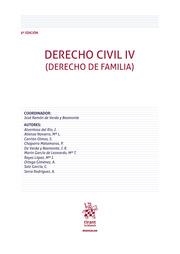 DERECHO CIVIL IV ( DERECHO DE FAMILIA) 6ª EDICIÓN | 9788411699952 | SÁIZ GARCÍA, CONCEPCIÓN / SERRA RODRÍGUEZ, ADELA / ATIENZA NAVARRO, M.ª LUISA / REYES LÓPEZ, MARÍA J