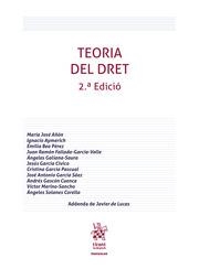 TEORIA DEL DRET 2ª EDICIÓ | 9788411695398 | BEA PÉREZ, EMILIA / GARCÍA PASCUAL, CRISTINA / GALIANA SAURA, ÁNGELES / SOLANES CORELLA, ÁNGELES