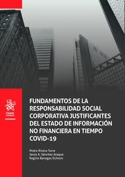 FUNDAMENTOS DE LA RESPONSABILIDAD SOCIAL CORPORATIVA JUSTIFICANTES DEL ESTADO DE INFORMACIÓN NO FINANCIERA EN TIEMPO COVID-19 | 9788413786353 | RIVERO TORRE, PEDRO