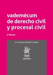 VADEMÉCUM DE DERECHO CIVIL Y PROCESAL CIVIL 3ª EDICIÓN | 9788411479479 | DOMÉNECH GARRET, MARÍA CRISTINA