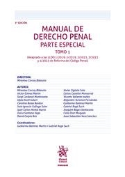MANUAL DE DERECHO PENAL. PARTE ESPECIAL. TOMO I 3ª EDICIÓN | 9788411696852 | JOSHI JUBERT, UJAL / CORCOY BIDASOLO, MIRENTXU / GÓMEZ MARTÍN, VÍCTOR / HORTAL IBARRA, JUAN CARLOS