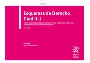TOMO LI ESQUEMAS DE DERECHO CIVIL II-1 2ª EDICIÓN TEORÍA GENERAL DE LAS OBLIGACIONES Y TEORÍA GENERAL DEL CONTRATO | 9788411130035 | CAÑIZARES LASO, ANA