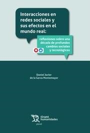 INTERACCIONES EN REDES SOCIALES Y SUS EFECTOS EN EL MUNDO REAL | 9788419825469 | GARZA MONTEMAYOR, DANIEL JAVIER DE LA