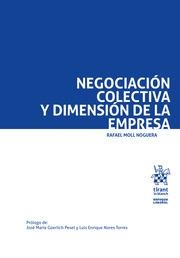 NEGOCIACIÓN COLECTIVA Y DIMENSIÓN DE LA EMPRESA | 9788413360225 | MOLL NOGUERA, RAFAEL