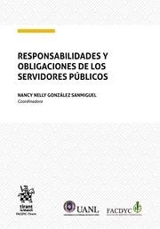 RESPONSABILIDADES Y OBLIGACIONES DE LOS SERVICIOS PÚBLICOS | 9788411130271 | GONZÁLEZ SANMIGUEL, NANCY NELLY