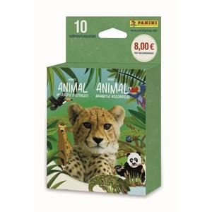 MUNDO ANIMAL: LOS RÉCORDS - BLÍSTER 10 SOBRES | 9788427873643