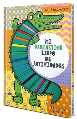 MI FANTÁSTICO LIBRO DE ACTIVIDADES. COCODRILO | 9788468373638 | AUSTIN, LUCILE