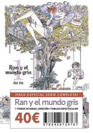 RAN Y EL MUNDO GRIS (PACK VOL. 01 - 07) | 9788418739767 | IRIE, AKI