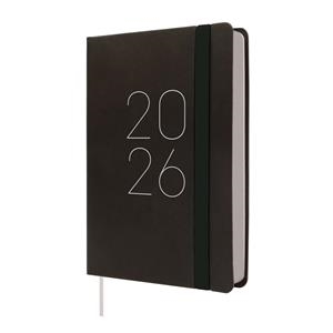 AGENDA ENQUADERNADA ANUAL LISA F4 1DP 2026 NEGRE | 8422952405917