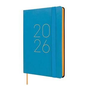 AGENDA ENQUADERNADA ANUAL LISA F4 SVH 2026 BLAU | 8422952406051