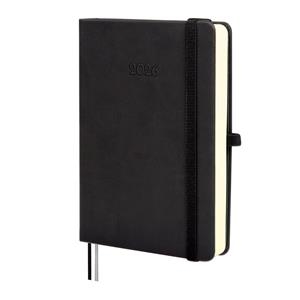 AGENDA ENQUADERNADA ANUAL TEXTURA M4 1DP 2026 NEGRE | 8422952406396