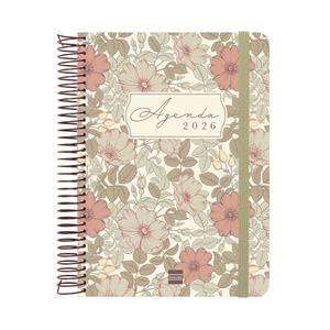 AGENDA ESPIRAL ANUAL CLOE E10 1DP 2026 MARRO | 8422952410522